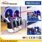 5 Sitze einer der Vergnügungspark-wirkliche virtuellen Realität 9D Kino-Fahrt2 mit Ohr-windigen Effekten